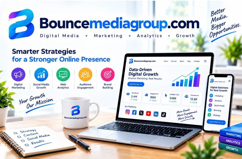 Bouncemediagroup.com: Social Stats & Digital Insights