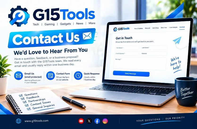 G15Tools Com Contact