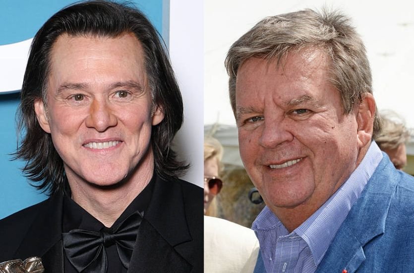 Jim Carrey and Johann Rupert