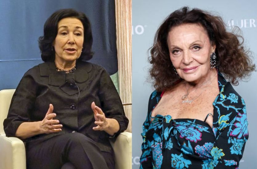 Safra Catz and Diane von Furstenberg