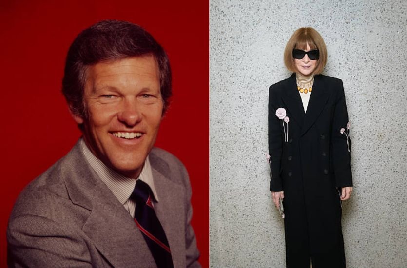 Tom Kennedy and Anna Wintour