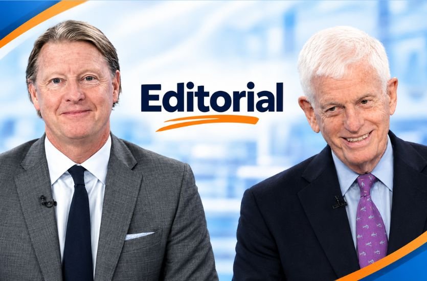 Hans Vestberg and Mario Gabelli