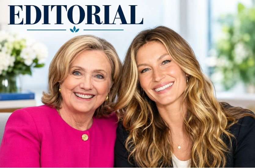 Hillary Clinton and Gisele Bündchen
