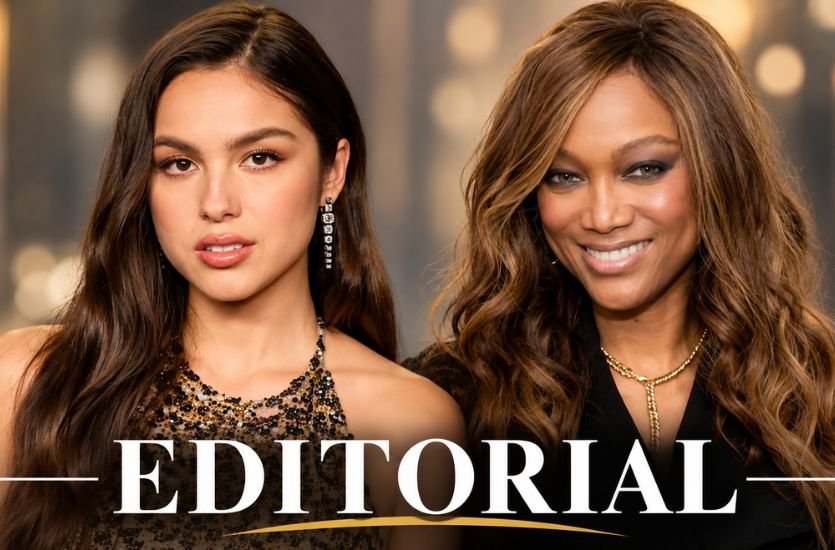 Olivia Rodrigo and Tyra Banks