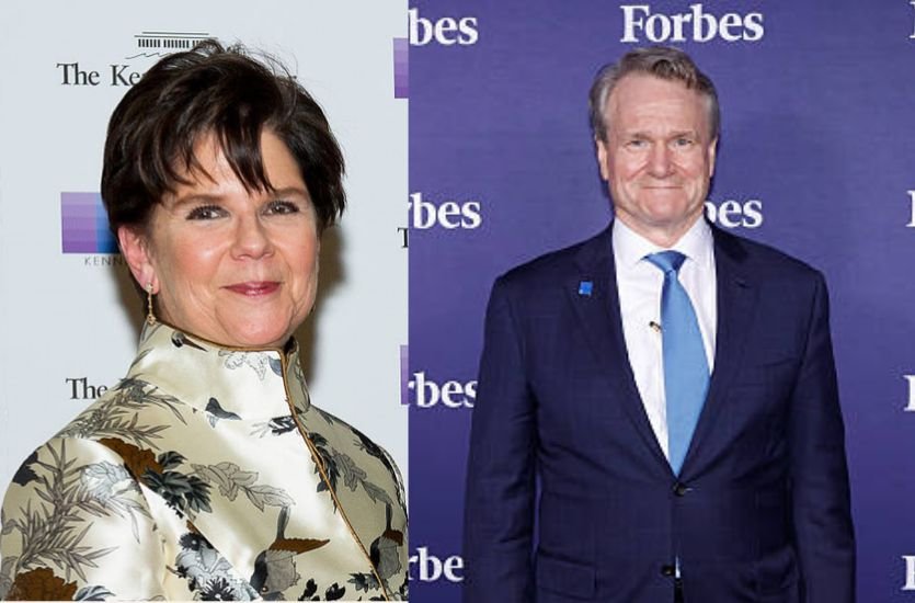 Phebe Novakovic and Brian Moynihan