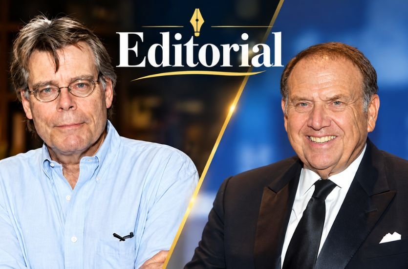 Stephen King and Richard LeFrak: