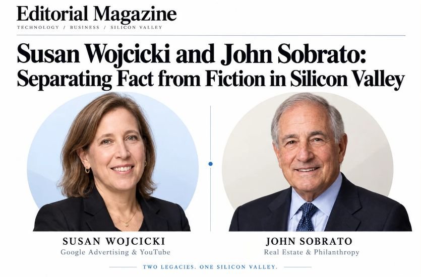 Susan Wojcicki and John Sobrato