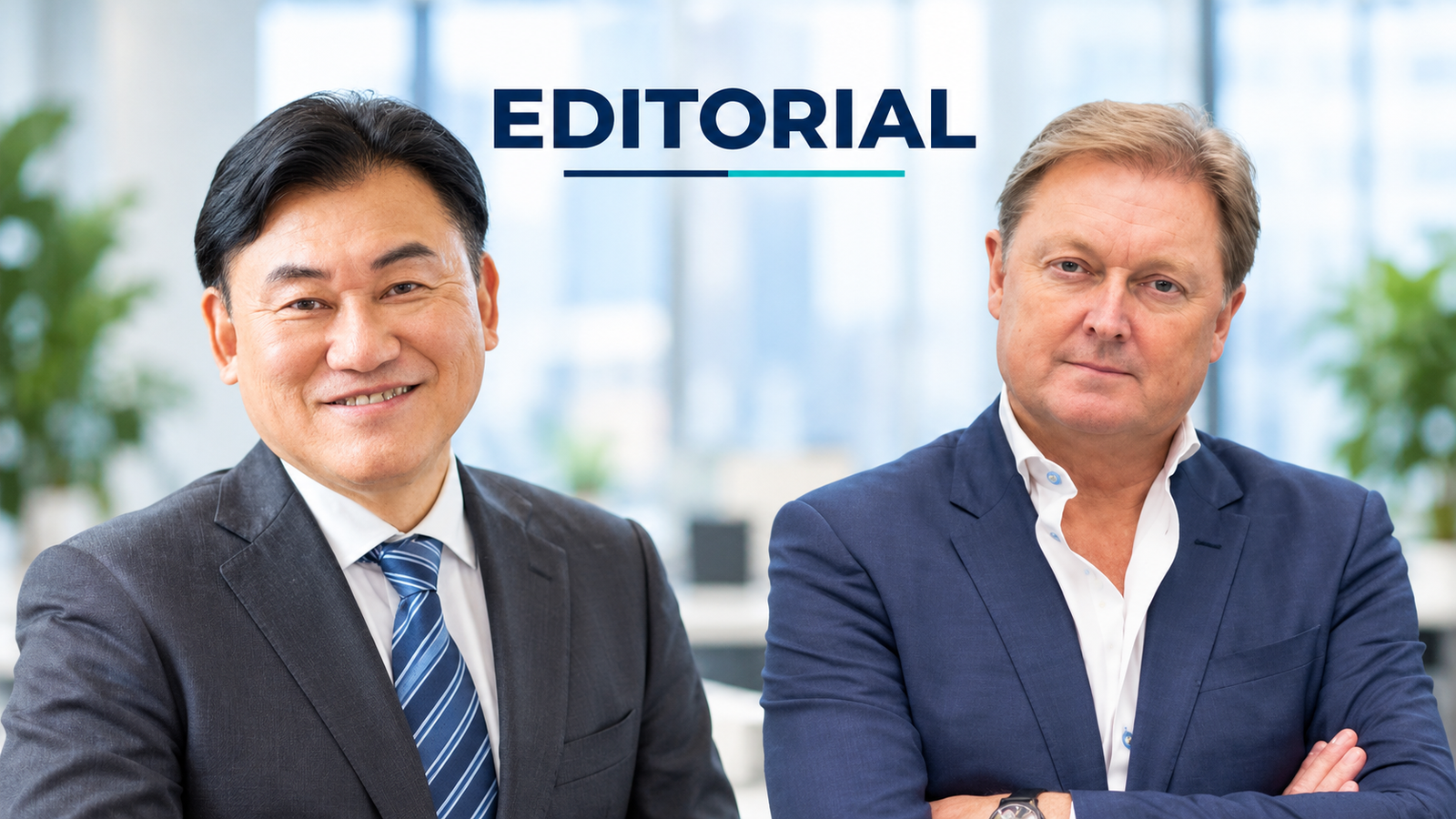 Hiroshi Mikitani and Henrik Fisker