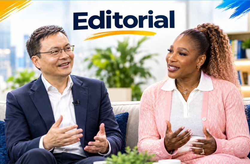 richard liu and serena williams